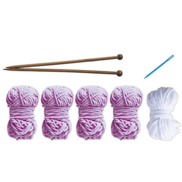 Kreativset zum Stricken einer Mütze – Kätzchen