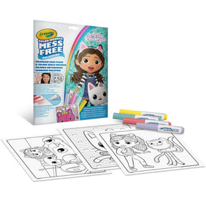Magisches Malbuch mit 4 Stiften Ohne Flecken – Color Wonder Mess Free, Gabby's Dollhouse