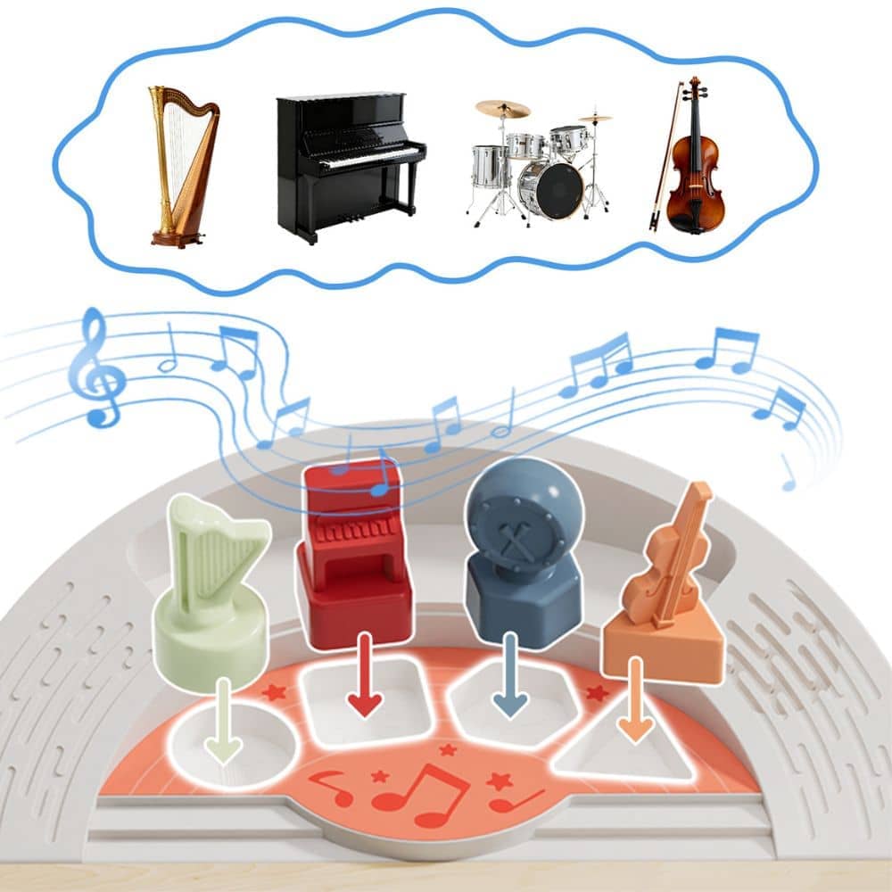 Interaktive Musikkonsole für Kinder