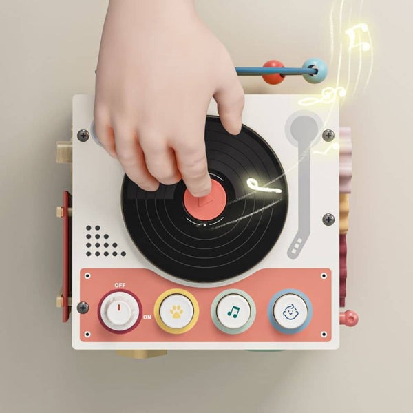 Musikalischer Würfel für Kleinkinder mit Mikrofon