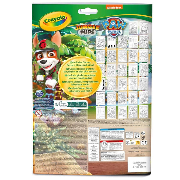 Mal- und Rätselbuch mit Filzstiften – PAW Patro