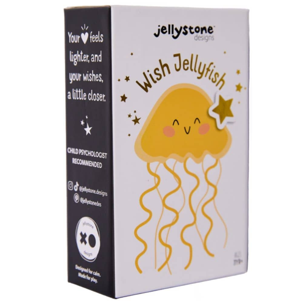 Sensorik-Spielzeug - Wish Jellyfish Gelb (10 cm)