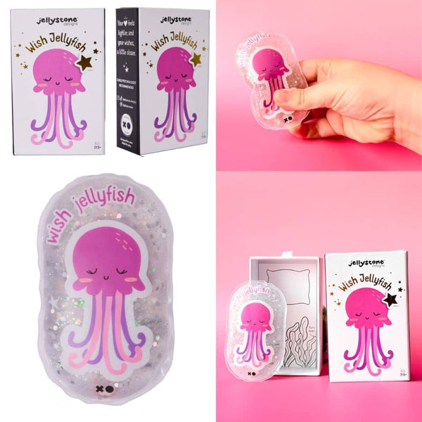Sensorik-Spielzeug - Wish Jellyfish Rosa (10 cm)