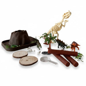 Sensorik-Set - Dinosaurier-Welt mit Tray Play