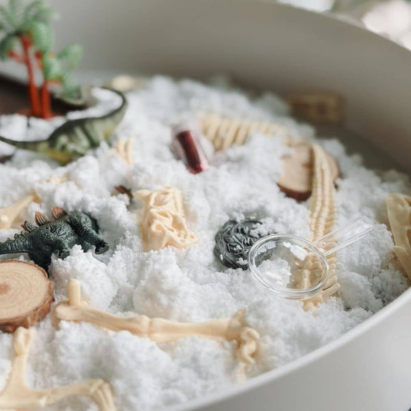 Sensorik-Set - Dinosaurier-Welt mit Tray Play