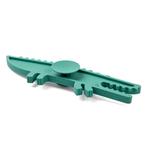 Silikon-Badespielzeug zum Balancieren – Krokodil 3+