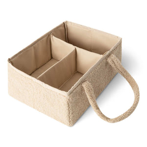 Weicher Organizer für Wickelzubehör – Soft Beige