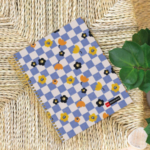 Notizbuch, kariertes Heft, Spiralbindung, A5 – Square It, 120 Seiten