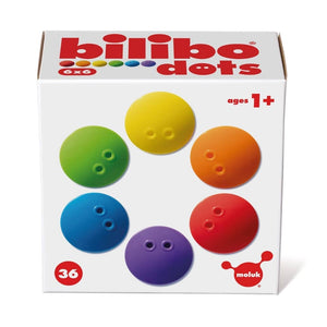 Bilibo Dots - Bunte Spielsteine für kreatives Spielen - 36 Stück