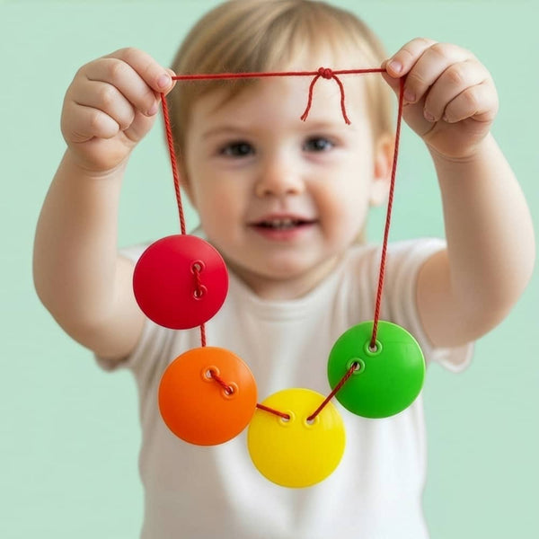 Bilibo Dots - Bunte Spielsteine für kreatives Spielen - 36 Stück