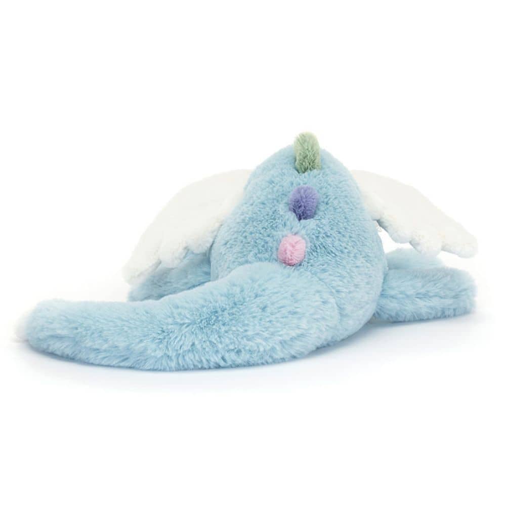 Kuscheltier Drache – Blau, 50 cm