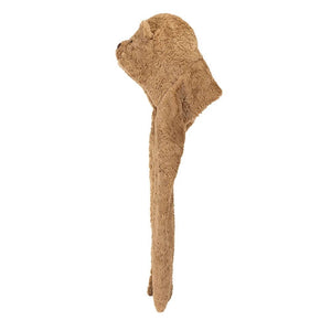 Kuschelige Plüschmütze – Bär Bartholomäus, 33 cm