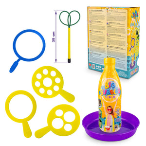 6-in-1-Set mit großen Seifenblasen