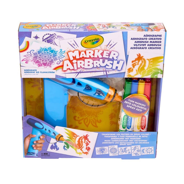 Elektrische Airbrush für Kinder mit auswaschbaren Stiften – Colour Me Set