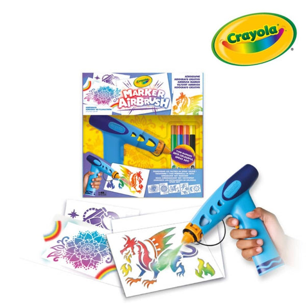 Elektrische Airbrush für Kinder mit auswaschbaren Stiften – Colour Me Set
