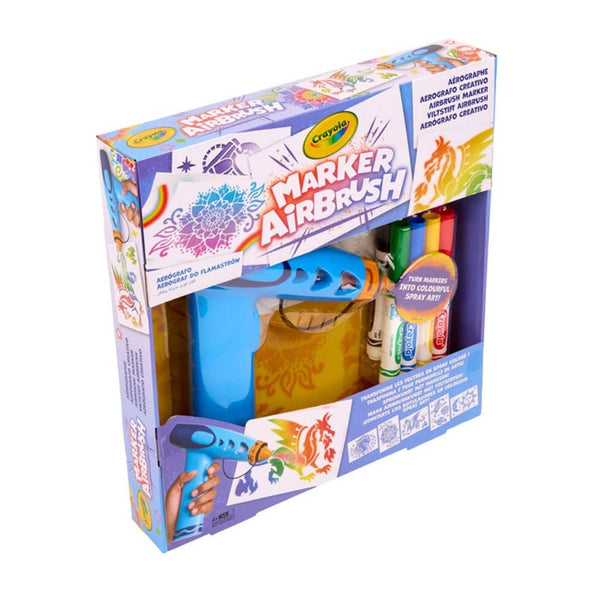 Elektrische Airbrush für Kinder mit auswaschbaren Stiften – Colour Me Set