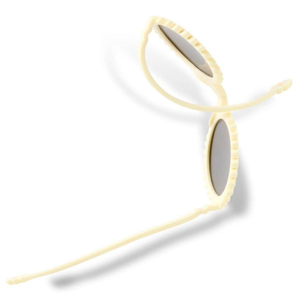 Flexible Kindersonnenbrille Fleur 2-4 J. - Butter