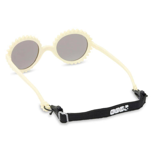 Flexible Kindersonnenbrille Fleur 2-4 J. - Butter