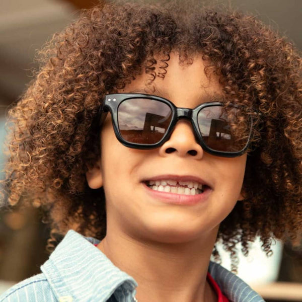 Polarisierte Sonnenbrille Child Road – 7-11 Jahre - Black Road