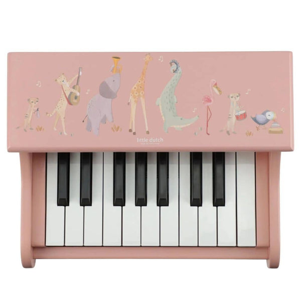 Holzklavier – Safari Friends, rosa