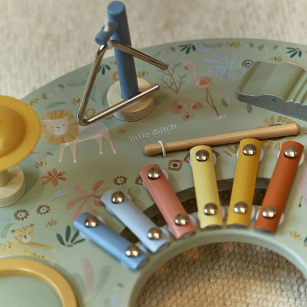 Holz-Musik-Tisch – Safari Friends