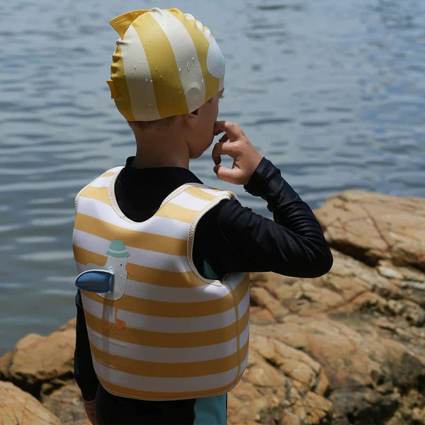 Kinder-Badekappe – Finn the Fish