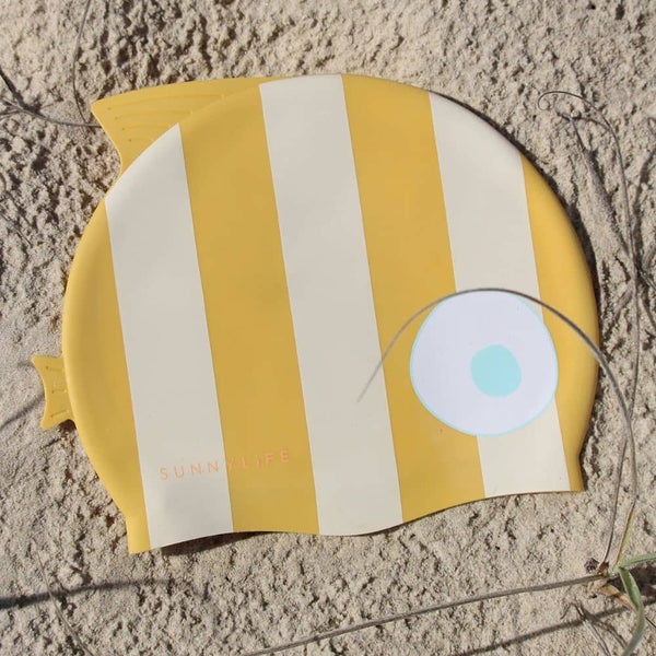 Kinder-Badekappe – Finn the Fish