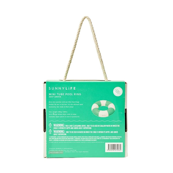 Kleines Schwimmring – Pool Party Green
