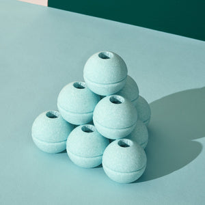 Schaumstoffball - ocean mint/forest green