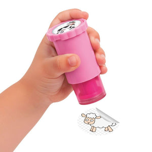 Stempel mit Aufklebern – Bauernhof