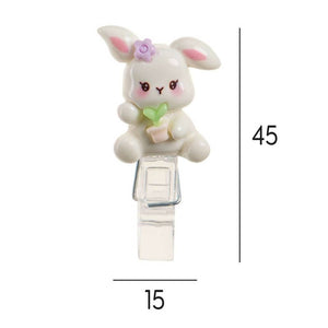 5er-Set Mini-Clips – Häschen