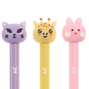 3er-Set HB-Bleistifte – Wild Friends, 3 Stück