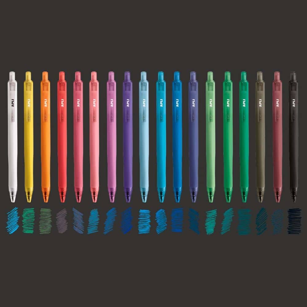 Color Click Gelstifte mit Acryltinte – 18 Farben