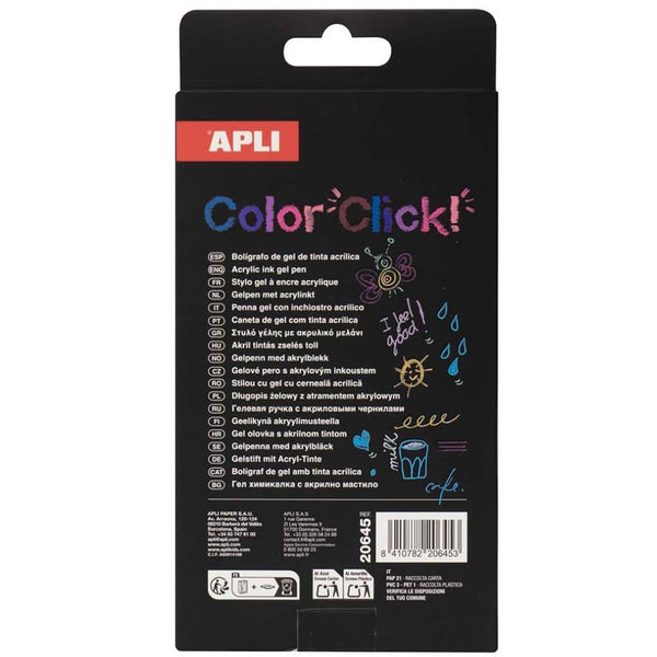 Color Click Gelstifte mit Acryltinte – Früher Frühling, 6 Farben