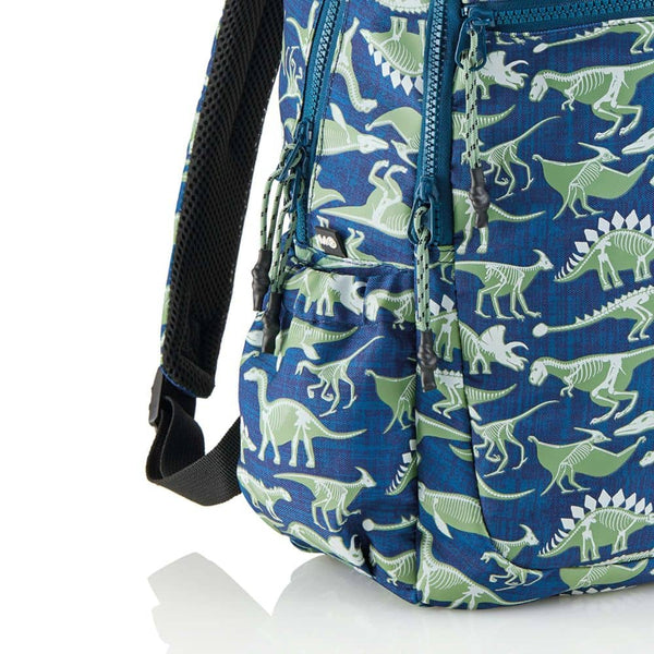 Dreifachfach-Rucksack Lizbona - Dinosaurier, 15 l