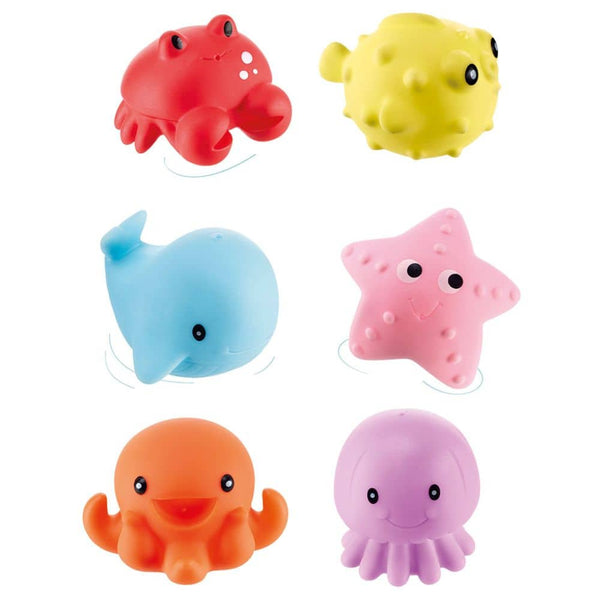 Sinnesfördernde Badespielzeuge - Bath Time, 6 Stück