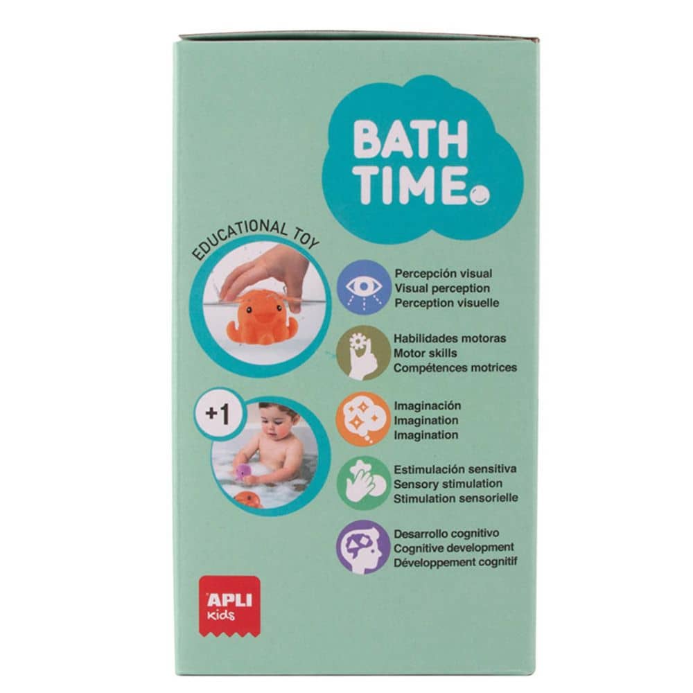 Sinnesfördernde Badespielzeuge - Bath Time, 6 Stück