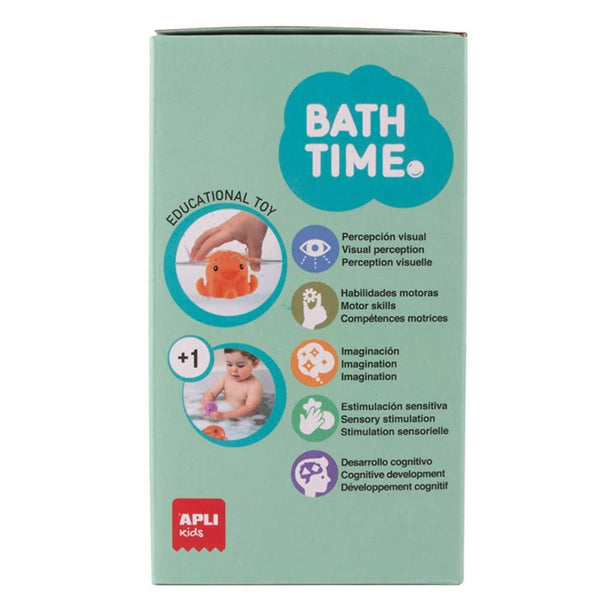 Sinnesfördernde Badespielzeuge - Bath Time, 6 Stück
