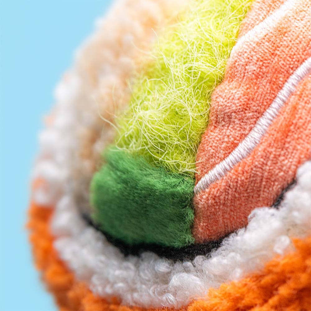 Kuscheltier - Plüsch-Sushi - California Roll, 9 cm