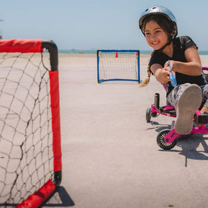 Outdoor-Hockeyset für 4 Personen - Hockey Set (inkl. 2 Tore, 4 Schläger, 2 Pucks)