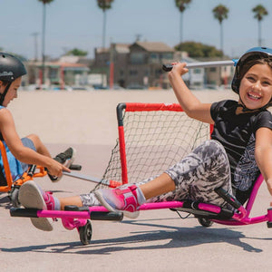 Outdoor-Hockeyset für 4 Personen - Hockey Set (inkl. 2 Tore, 4 Schläger, 2 Pucks)