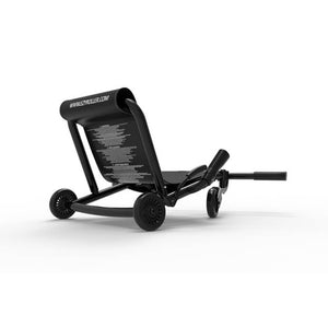 Kinderfahrzeug & Sitz-Gokart mit Beinantrieb - Classic Metal Black (3-12 Jahre)