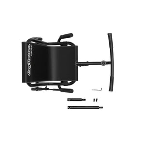 Kinderfahrzeug & Sitz-Gokart mit Beinantrieb - Classic Metal Black (3-12 Jahre)