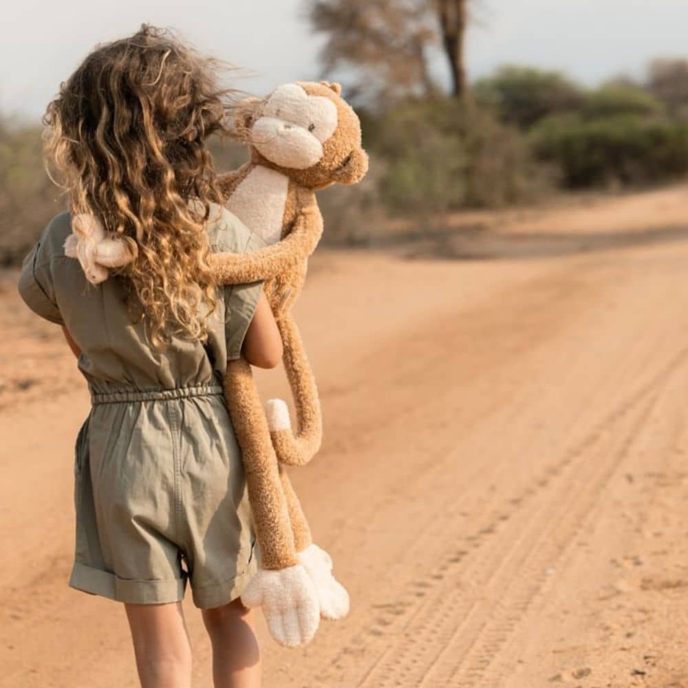Kuscheltier Safari Friends – Äffchen, 80 cm