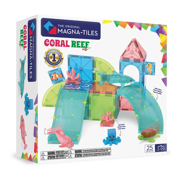 Magnetbausteine – Coral Reef, 25-teilig