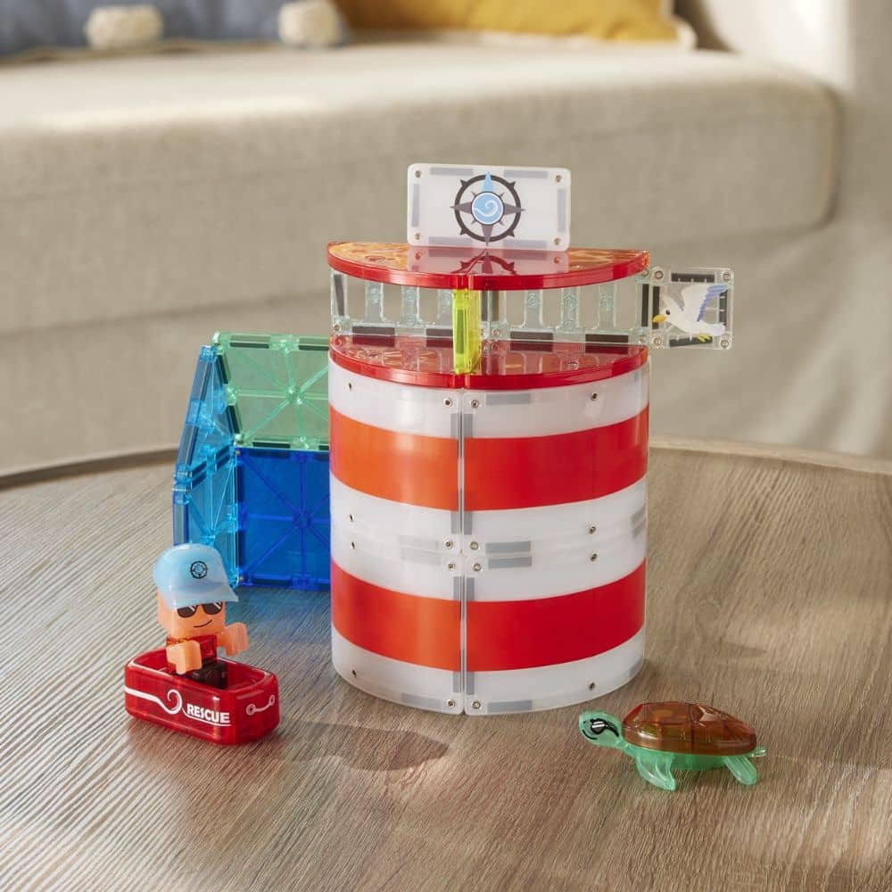 Magnetbausteine – Lighthouse Rescue, 26 Teile