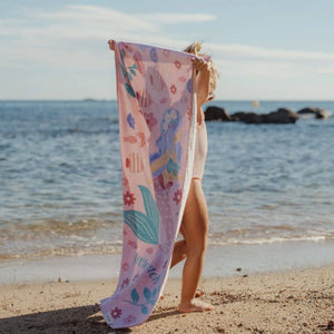 Strandtuch – Dreamy Mermaid Multicolour 60 x 120 cm
