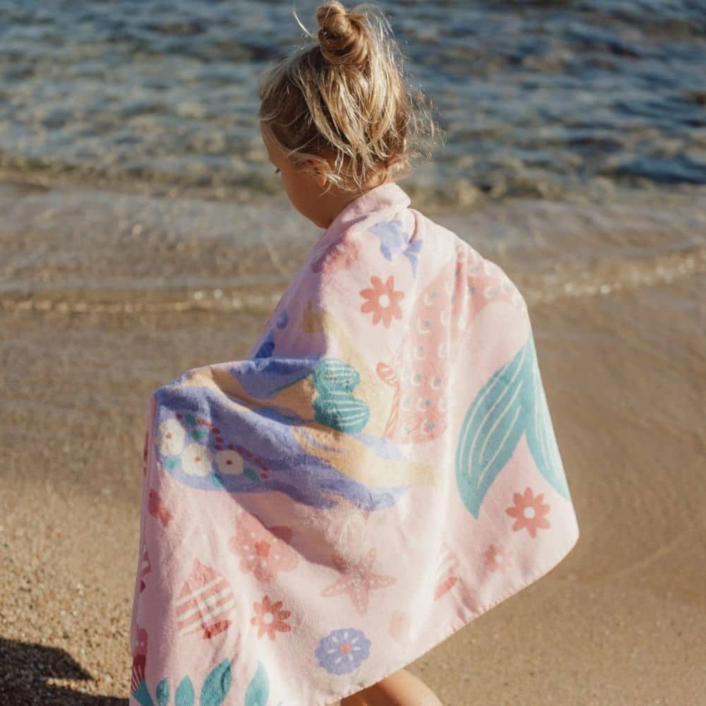 Strandtuch – Dreamy Mermaid Multicolour 60 x 120 cm