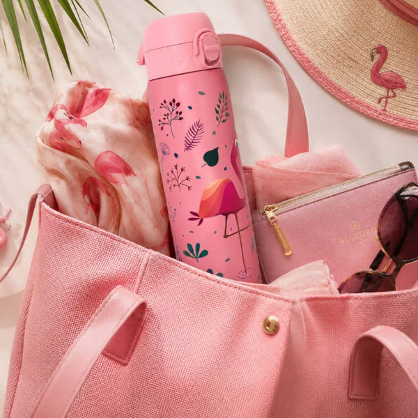 Trinkflasche für Kinder 500 ml ION8 - Flamingo
