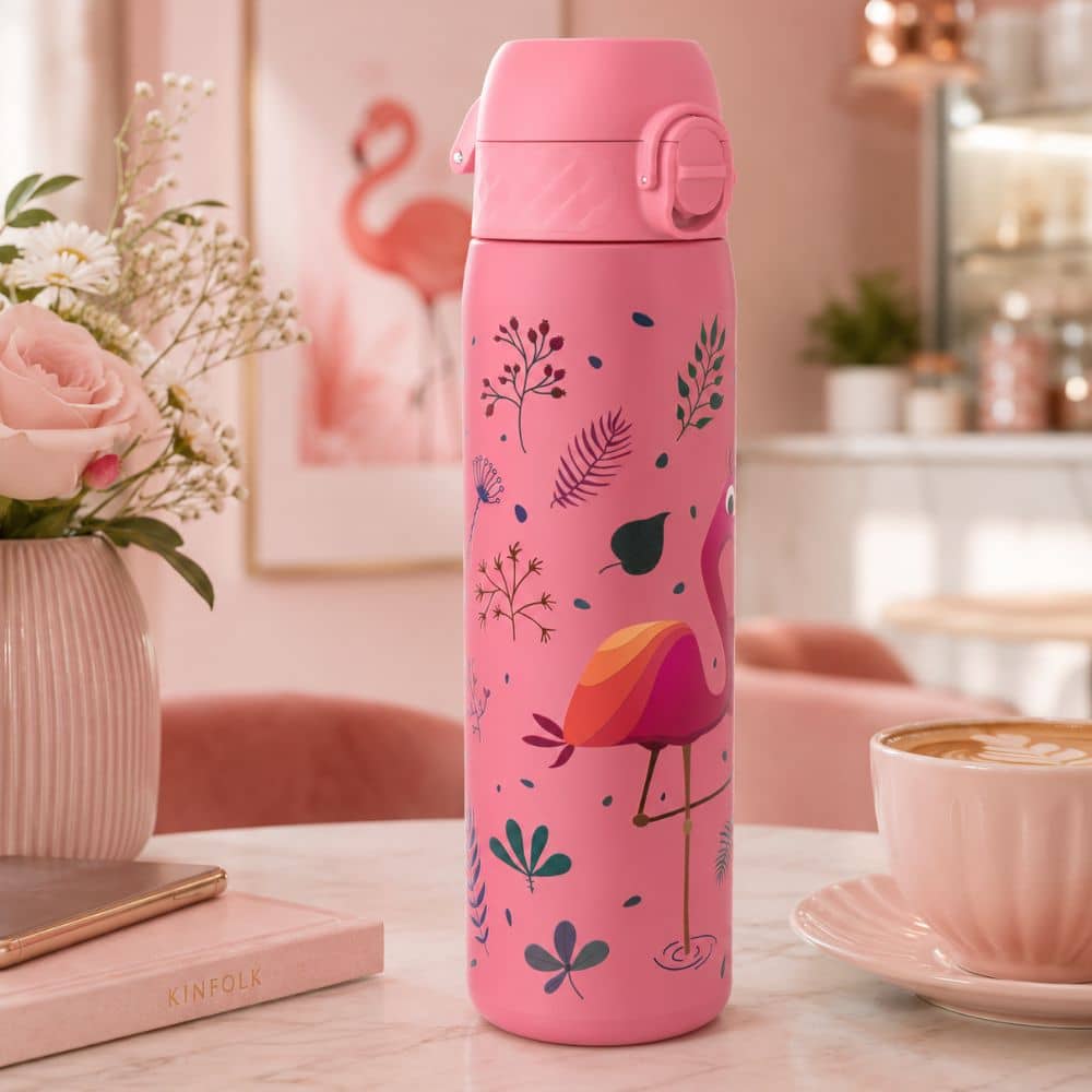 Trinkflasche für Kinder 500 ml ION8 - Flamingo